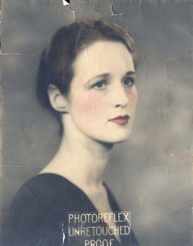Photo of Grandma before restoration